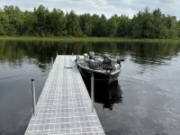 Quiet cabin on Moose Lake in Hayward, Wisconsin. Hotels in Round Lake
