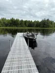 Quiet cabin on Moose Lake in Hayward, Wisconsin. - Kitchens