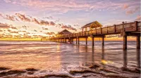 1 Bedroom, Sleeps 4, Waterfront Balcony, Full Kitchen, Pool, A.C., Smart TV - de playa