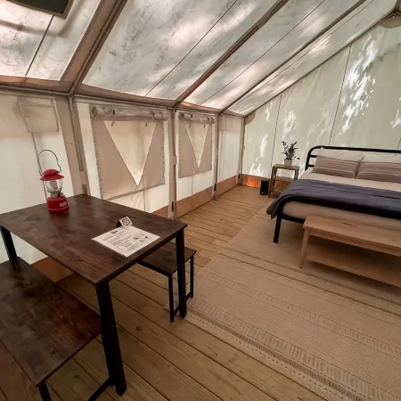 Valley Overlook, Peninsula, Ohio - Glamping Tent with Outdoor Deck, S2