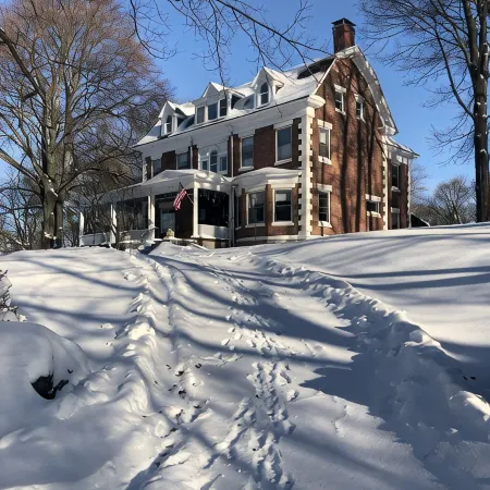 Mansion-on-the-hill elegance close to all the Hudson Valley has to offer.