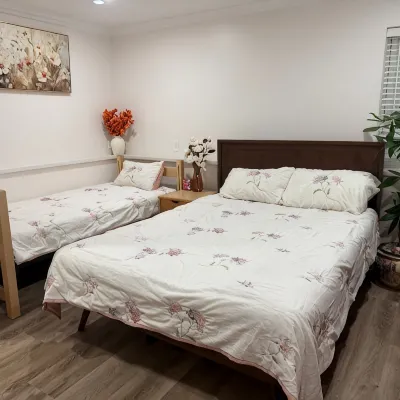 舊金山新城安靜大房帶獨立衛浴1房2床可住3人交通便捷民宿(New Large Quiet Ensuite 1room2Bed3gustTransit inSF) 大洋海灘附近的飯店