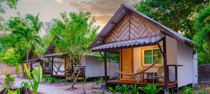 Lipe Garden Beach Resort Hotéis em Ko Lipe