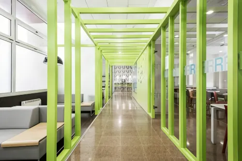 Residencia Universitaria Resa Blas de Otero - gimnasio