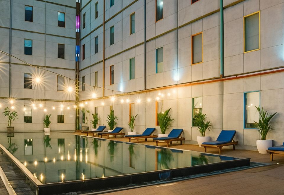 Inna Grand Bali Beach Over view