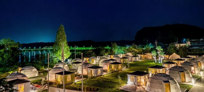 Takatakiko Glamping Resort Hotels in Ichihara