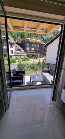 Blue Sky Flat apartment for up to 6 people, 73m², south-facing balcony, Black Forest PLUS, 1st floor