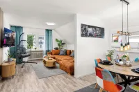 MOLA Apartments-Spacious apartment in Wetter up to 6 p., XXL couch, parking, WLAN