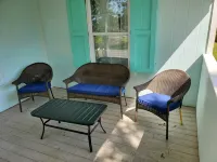Sassy Seas 2Br Cottage Near Ocean Springs: Gulf Views, w/Balcony & Fire Pit - 4-Sterne