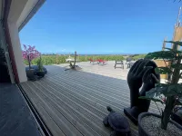 House with Interior Swimming Pool with Sea View, Mini Golf Course Hotels in Plouarzel