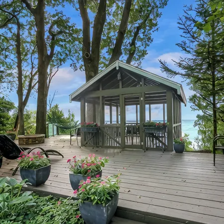 LUXURY Lakefront Property on Private Beach with Stunning Lake Views and Sunsets