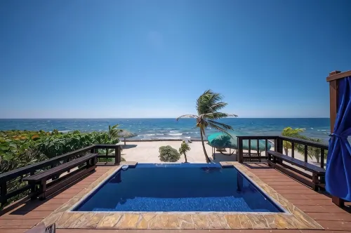Coral Beach Retreat – Private Beachfront Escape - Homestays
