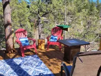 Eagle's Nest Cabin / Sibley4 Tent combo @EvansCliff hot tub canyon views 폴 리버 카운티 호텔