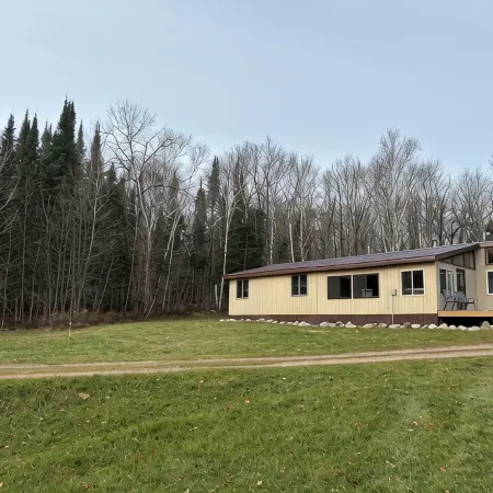 Cozy Cabin located directly on the ORV trail. Peace & seclusion.