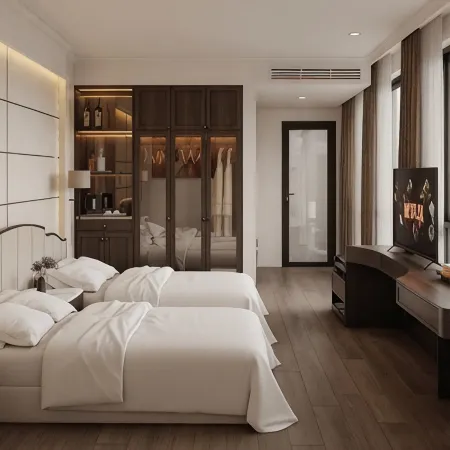 A25 - Premium Hotel - 95 Lo Duc Отели рядом с достопримечательностью «Хай-Ба-Трунг»