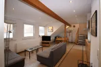 Vacation apartment "Nordlicht" with large garden in the heart of Pilsum - 4-Star