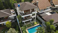 Elok Villa 4 Bedroom with a Private Pool Hotels in Cimenyan