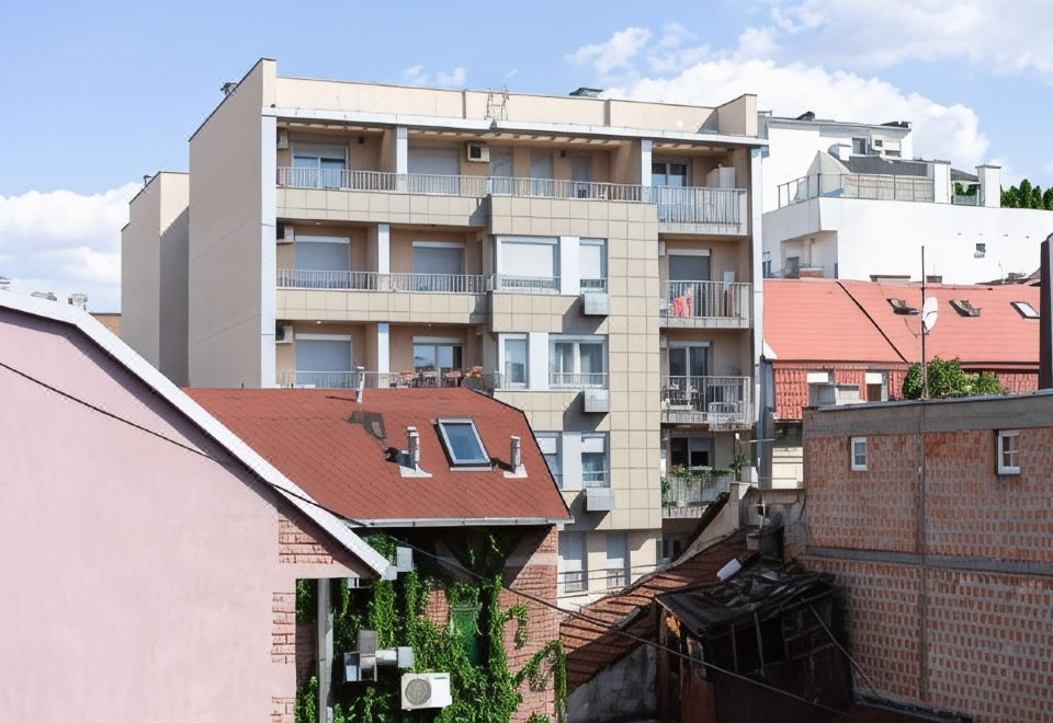 베오그라드 숙소 로비