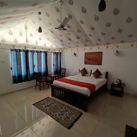 Jawai Empire Resort by Premier Hotels - Luxury Tent & Cottage Stay - Leopard Safari Near Jawai DAM