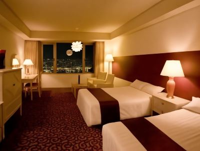 プレミアムツイン ハーバービュー ルークプラザホテルの写真