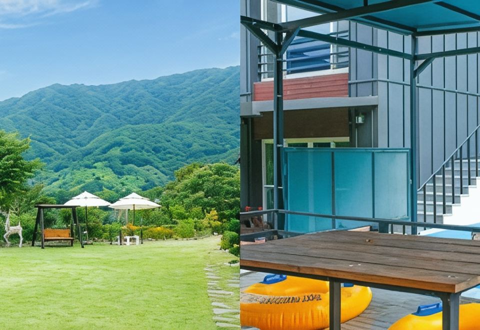 하동 휘게 스테이 펜션 외관