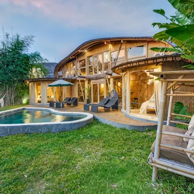 Noon V8 · Eco Bamboo Getaway in Seseh - Canggu - A Luxury Private Villa By Balinest Villas Hotels near Seseh