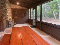 3 charming cottages sleeping 14 on an ocean cove, 21-acre forest property