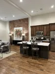 Charming 1-bedroom apartment in delightful Aubrey with WiFi, AC
