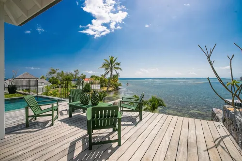 Les Frangipaniers, exceptional villa with swimming pool and direct sea access - Bintang 4