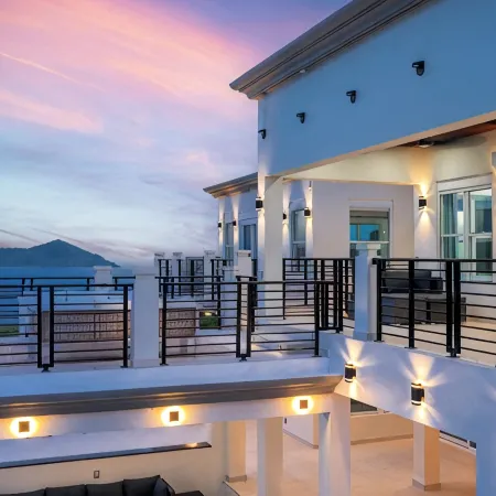 Brand New Luxury 8BR Villa on St. Thomas with Ocean Views, Waterfall Pool & More