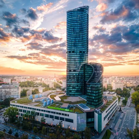 Sky Tower Apartments by Piotr & Michal