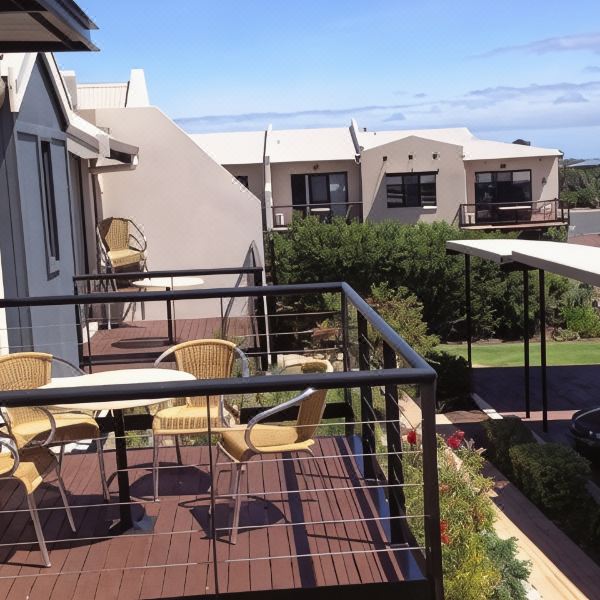 Balcony accommodation at a Margaret River resort in Western Australia