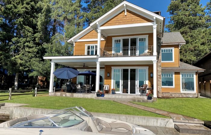 THE FOX HOUSE on Flathead Lake: Lakefront Luxury Living