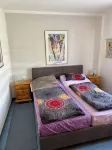 Apartment with 4 beds, south-facing balcony, underground parking space near the beach - 3-Star
