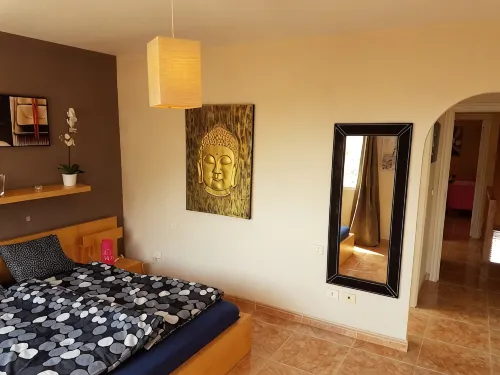 Villa Roque del Conde 3 with fantastic sea view, Terrace, Pool, Wifi, SAT-TV