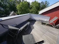Strandvilla Baabe 23 - überwältigender Ausblick von "PAMIR" auf die Ostsee -  Privatzimmer
