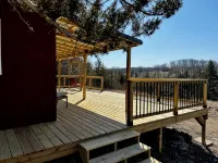 Charming cabin with WiFi and AC in delightful Eldon - Hytter