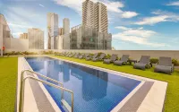 โรงแรมวินด์แฮม เมลเบิร์น - สระว่ายน้ำบนดาดฟ้า