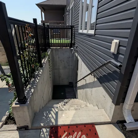 Spacious one bedroom Basement Apartment