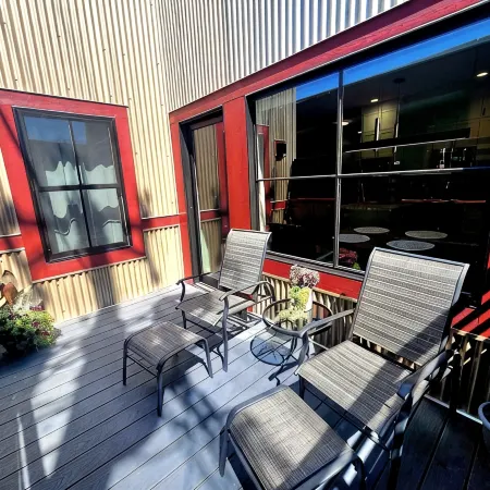 Downtown Whitefish awaits you at Central Ave Suite, Modern luxury.