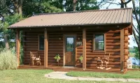 Rest, Relax and Renew. Our log cabin experience awaits your arrival. - 4-Star