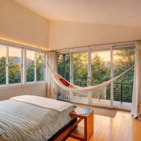 Modern Glass House Near Hunter & Woodstock Fireplace, Views, Pet-Friendly