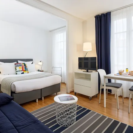 Hotel Résidence Paris Asnières Отели рядом с достопримечательностью «17-й округ: Батиньоль»