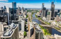 Pars Apartments - Melbourne Quarter- Unique View of City and Yarra