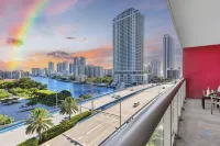 Spectacular Balcony Plus Near Beach, Gym, Pool فنادق في هالانديل بيتش