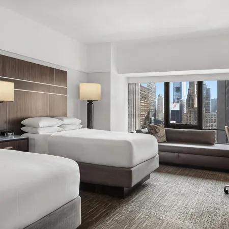 New York Marriott Marquis Отели рядом с достопримечательностью «Концертный зал Terminal 5»