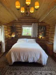 Cozy historic log cabin in downtown Talkeetna with WiFi