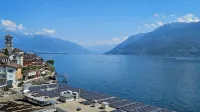 Fantastic view with vacation apartment Lago Maggiore, 80m2, 4 persons, renovated - Wifi