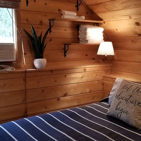 Amazing views of Lake Chelan! Unique "Treehouse" cabin with 2 bedrooms & 1 bath
