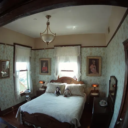 THE JOHN RIORDAN HOUSE. BUILT 1898. VACANT, BURIED FOR 60 YEARS, RESTORED 2012
